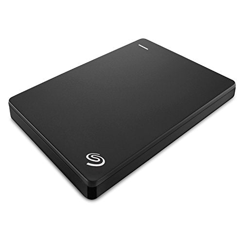 Seagate Backup Plus Slim 1TB Portable External Hard Drive with Mobile Device Backup (Black)