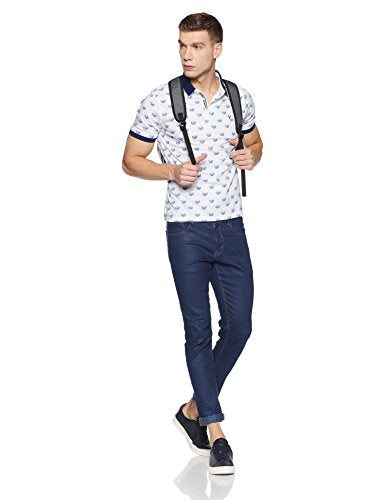 Allen Solly Men's Regular Fit T-Shirt (AMKP318G000684_Optical White_XXL)