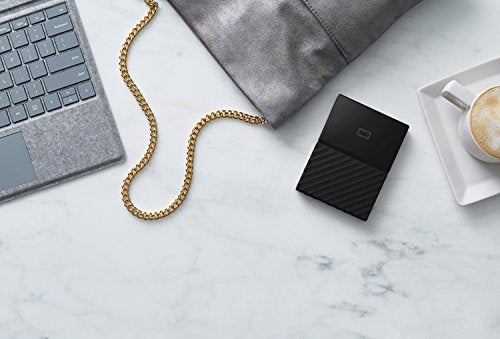 WD My Passport 1TB Portable External Hard Drive (Black)