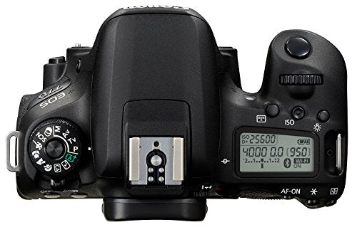 Canon EOS 77D 24.2MP Digital SLR Camera + EF-S 18-55mm IS STM Lens