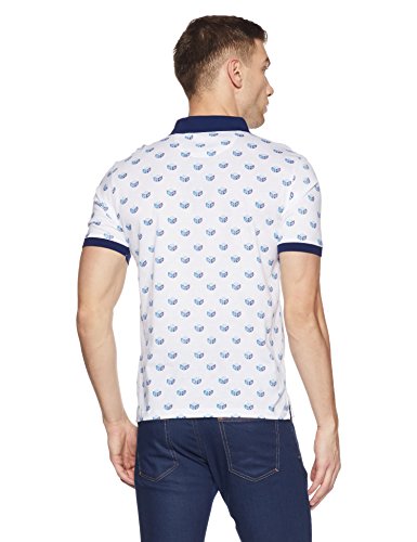 Allen Solly Men's Regular Fit T-Shirt (AMKP318G000684_Optical White_XXL)