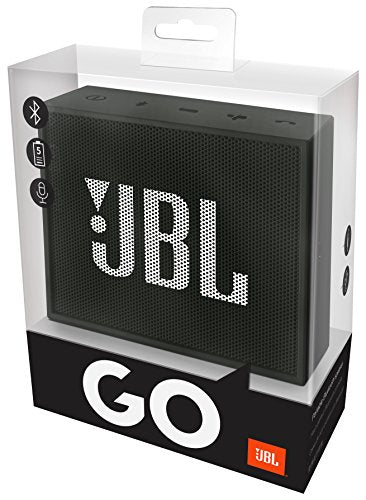 JBL GO Portable Wireless Bluetooth Speaker with Mic (Black)